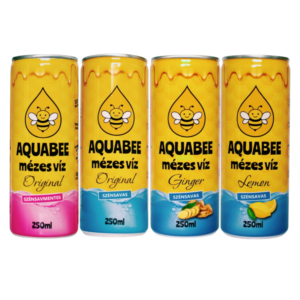 AquaBee Mézes Víz Kostoló csomag  – Szabadon választható ízek (6 db)