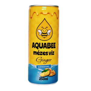 AquaBee Gyömbéres Mézes Víz – Szénsavas
