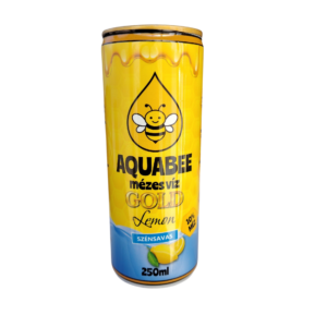 AquaBee GOLD Lemon - szénsavas